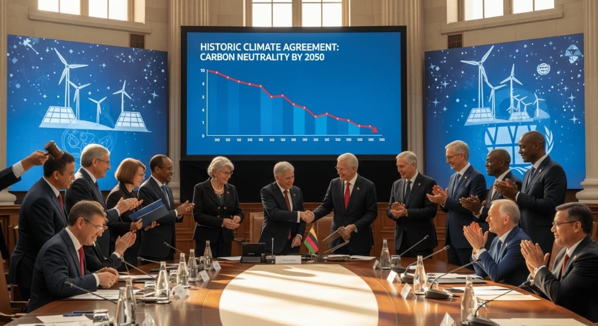 Breaking: Major Climate Summit Reaches Historic Agreement